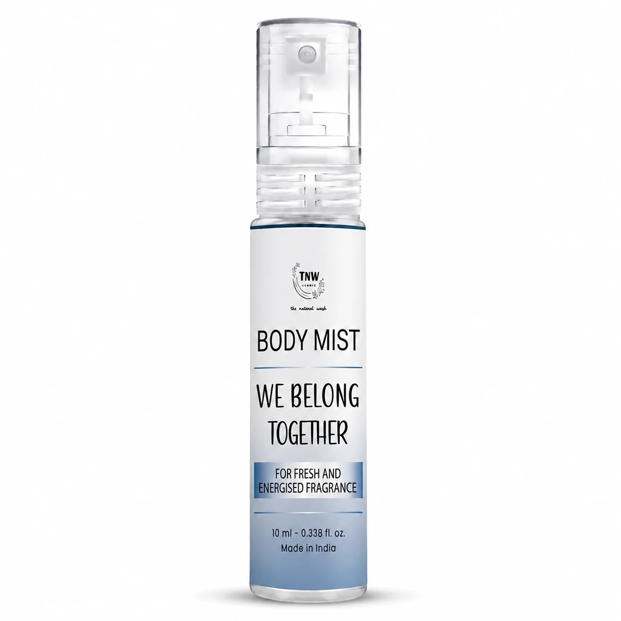TNW - The Natural Wash We Belong Together Body Mist | Long-Lasting Woody, Floral & Spicy Fragrance | Unisex Body Spray | IFRA Compliant | Cruelty-Free | 10ml, image 1