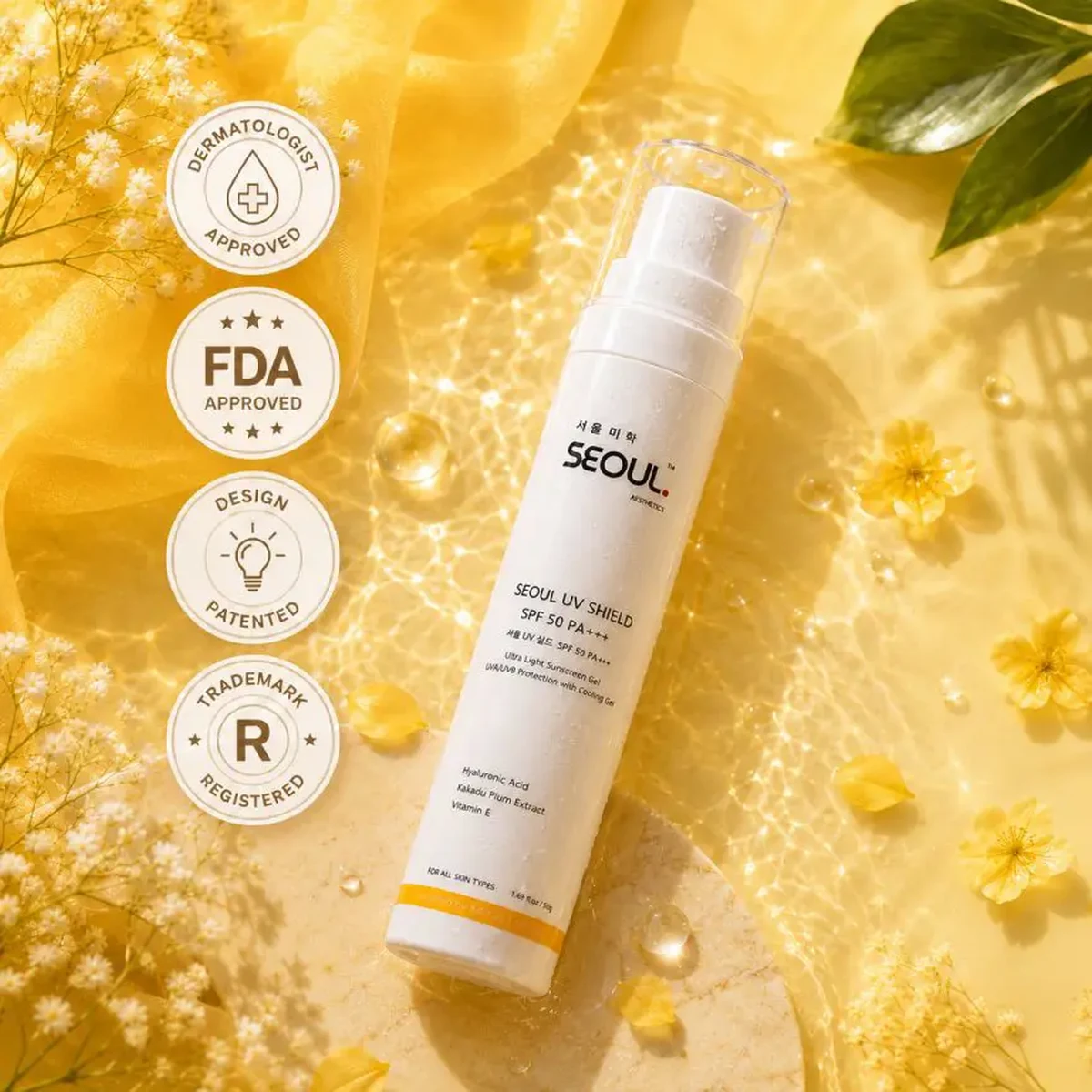 Seoul UV Shield SPF50 PA++++ Sunscreen, image 1