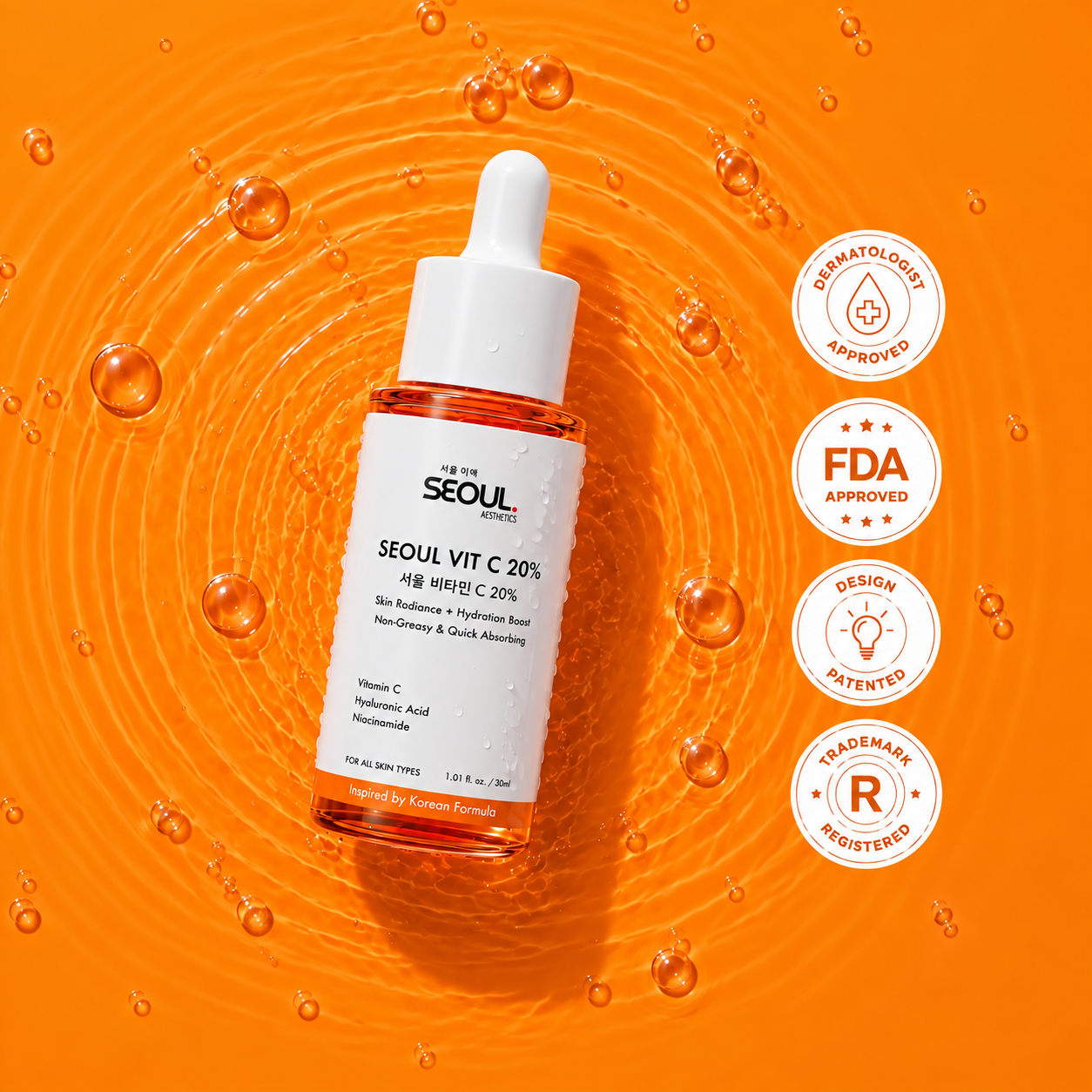 Seoul Vit C 20% Fusion Serum