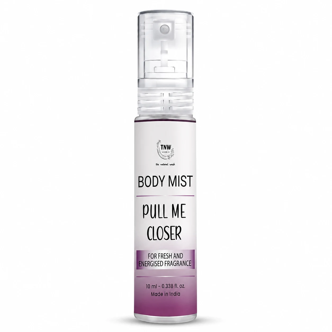 TNW - The Natural Wash Pull Me Closer Body Mist | Long-Lasting Floral & Fruity Fragrance | Peony, Jasmine & Black Currant Notes | Refreshing Daily Body Spray | IFRA Compliant | 10 ml, image 1